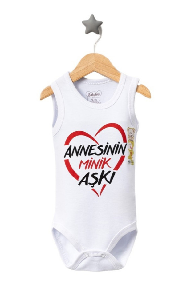 Mother's Little Love Baby Snap Fastener Sleeveless Bodysuit