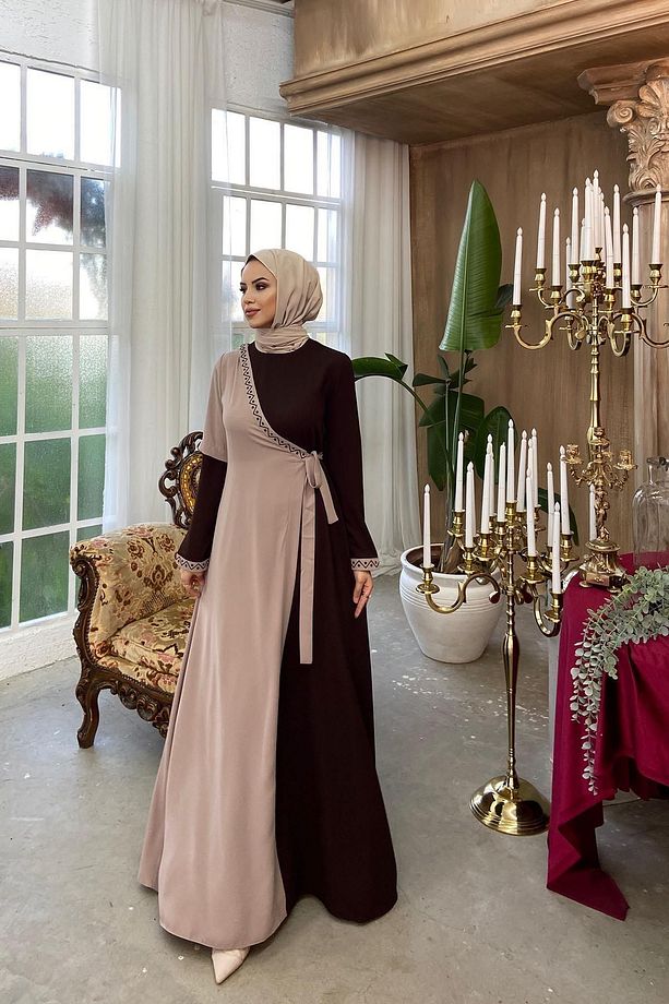 Haseki Abiye Acı Kahve-Bej - 7