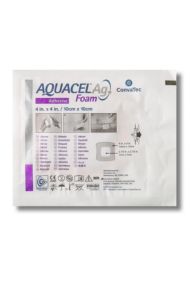 Convatec Ag Foam Kendinden Yapışkanlı 10x10cm 1 Adet - 2