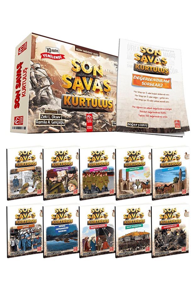 Son Savaş Kurtuluş Hikaye Serisi - 10 Kitap