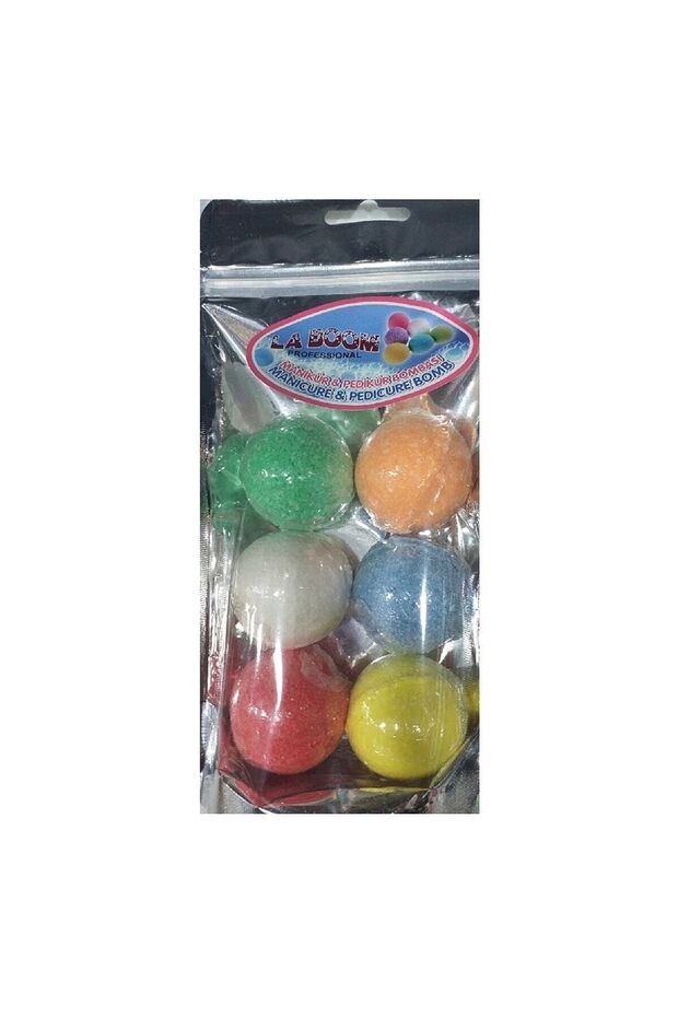 قنبلة مانيكير وباديكير 6 قطع