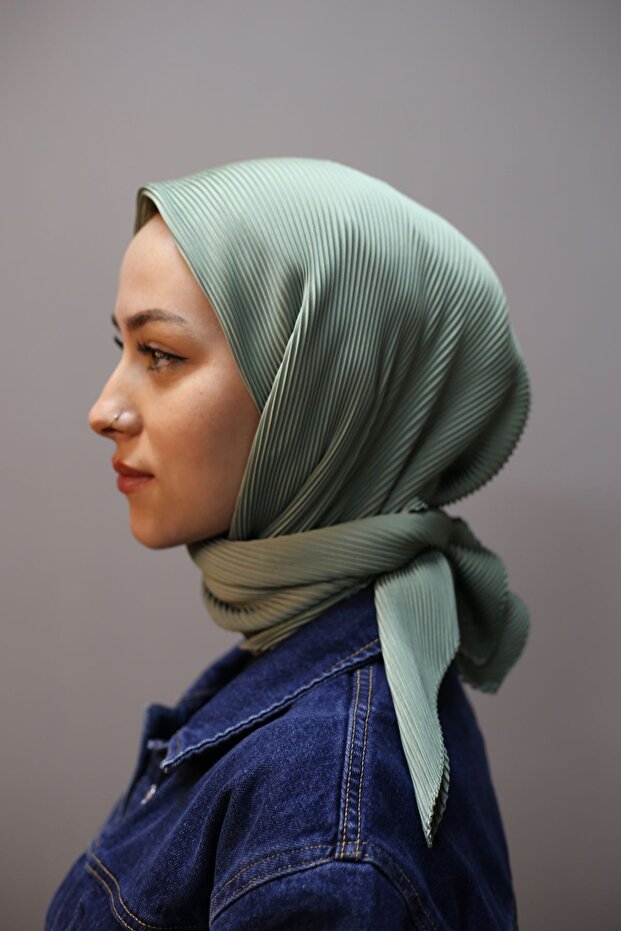 Düz Piliseli Günlük Eşarp - 2