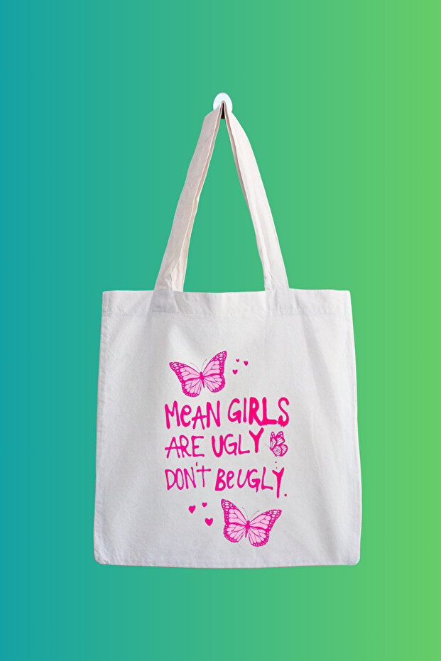 Waterproof Printed Girls Tote Bag