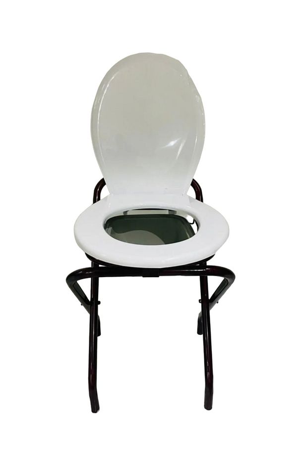 Kamp Tuvaleti Çadır Wc Portatif Tuvalet Hasta Tuvaleti Wc Sandalyesi Komot - 4