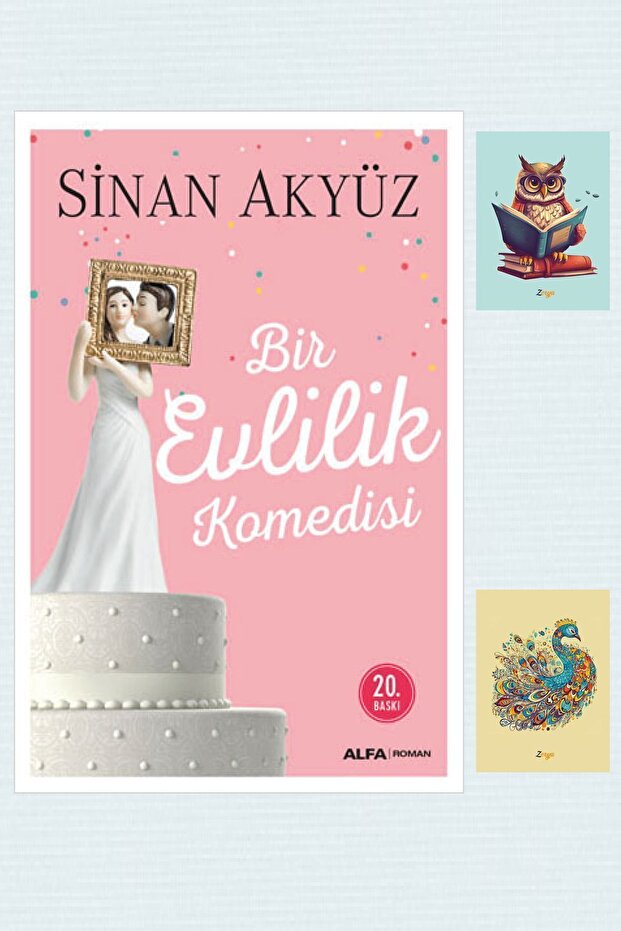 Bir Evlilik Komedisi - Sinan Akyüz - Alfa Yayıncılık - 9786051712536 - Notebook Set