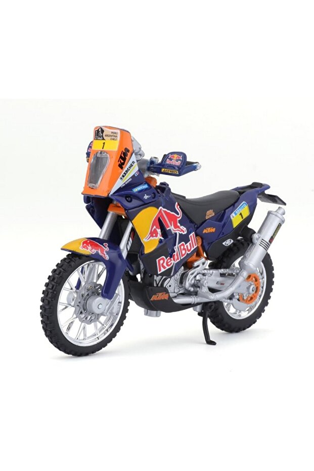 Ktm 450 Rally 1/18 Scale Burago Model Motorcycle Diecast Motorcycle Toy Model