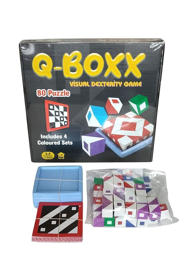 Dikkatli Baak ( Look Look ) Ve Q-boxx Cubes ( Q-bitz, Qbitz ) 2si Bir Arada - 4