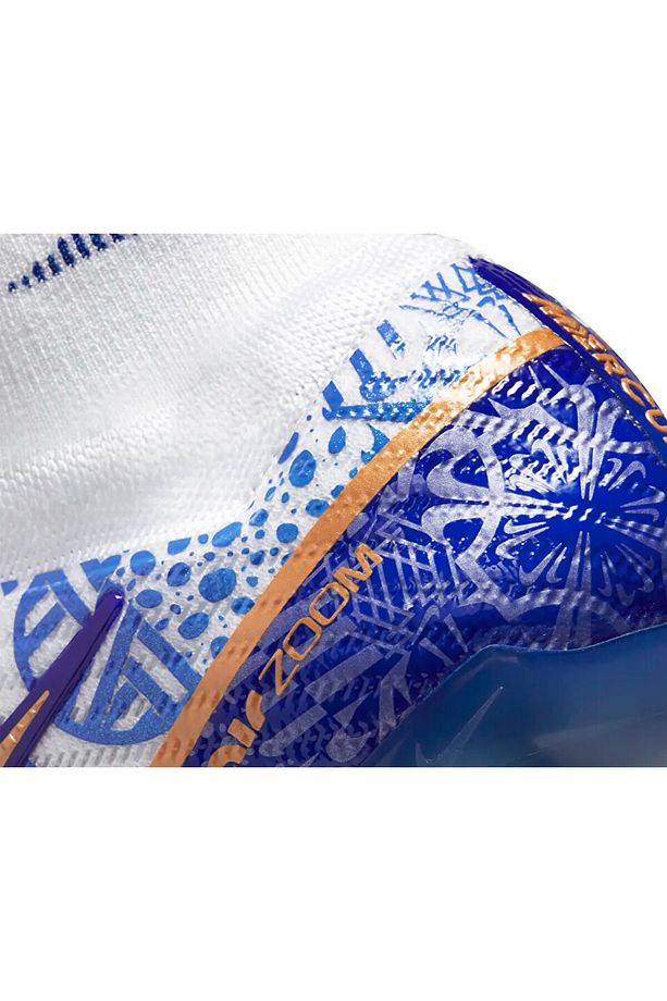 Erkek Islak / Yumuşak Çim Zemin Kramponu Zm Mercurial 9 Elite CR7 SgPrac DQ5294-182 Beyaz - 7