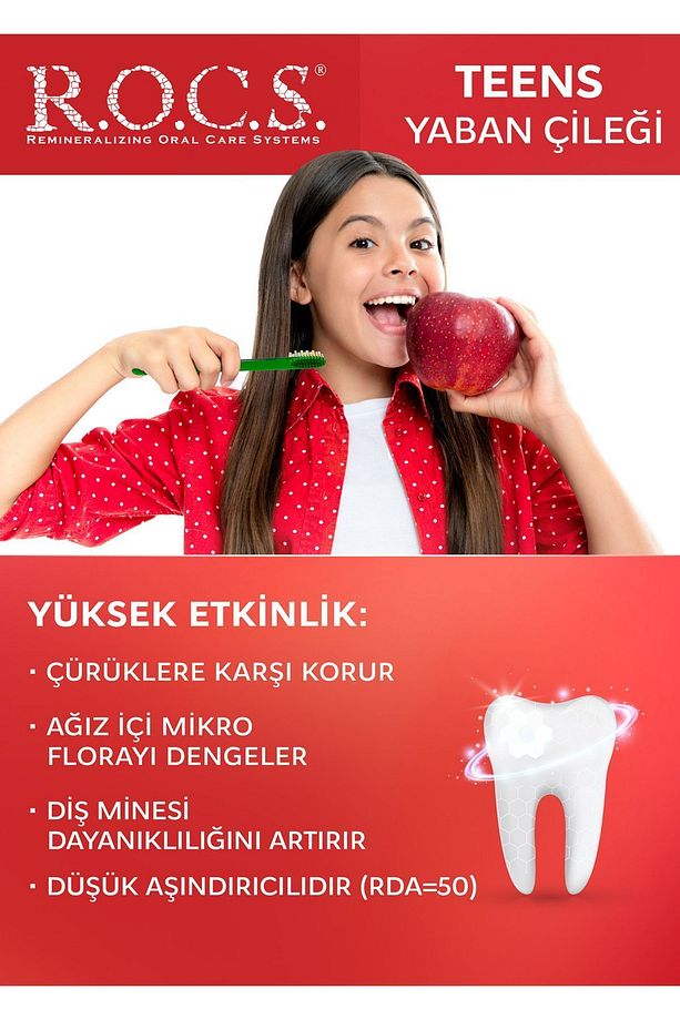 8-18 Yaş Diş Macunu-yaban Çileği 4607034471910 - 3