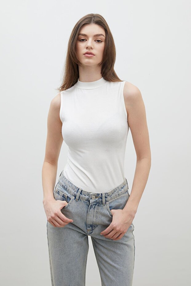 BUMBAC ZERO MANECĂ CORP ECRU - 2