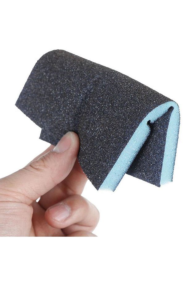 Yassı Sünger Zımpara 9.5 x 12.5 cm Takoz Blok Flex Taşlama Ahşap El Zımparası Kum Seti 6 Adet - 6