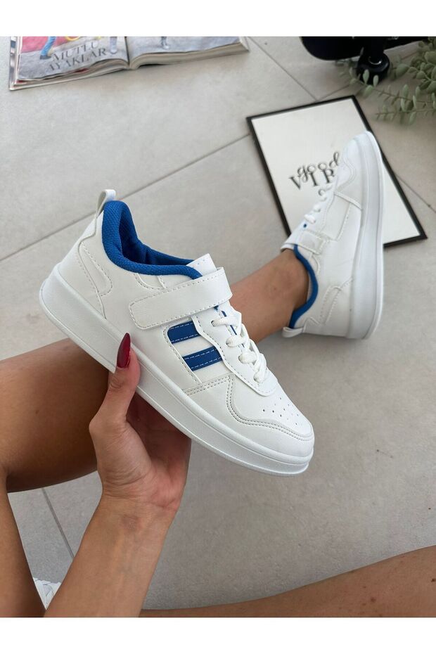 Kadın Beyaz Sneaker - 7