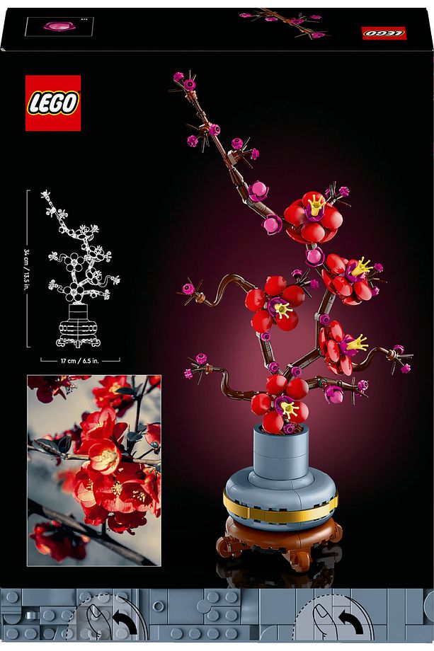 ® Botanicals Erik Çiçeği 10369 - 18+ Yaratıcı Model Yapım Seti (327 Parça) - 5