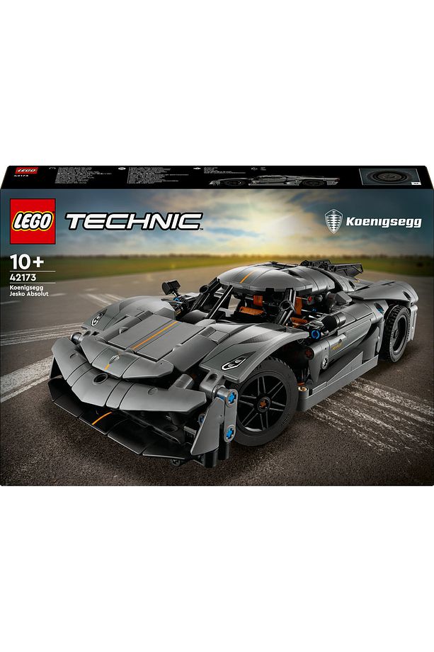 ® Technic Koenigsegg Jesko Absolut Gri Hiper Araba 42173 - 10+ Oyuncak Model Yapım Seti (801 Pr) - 4