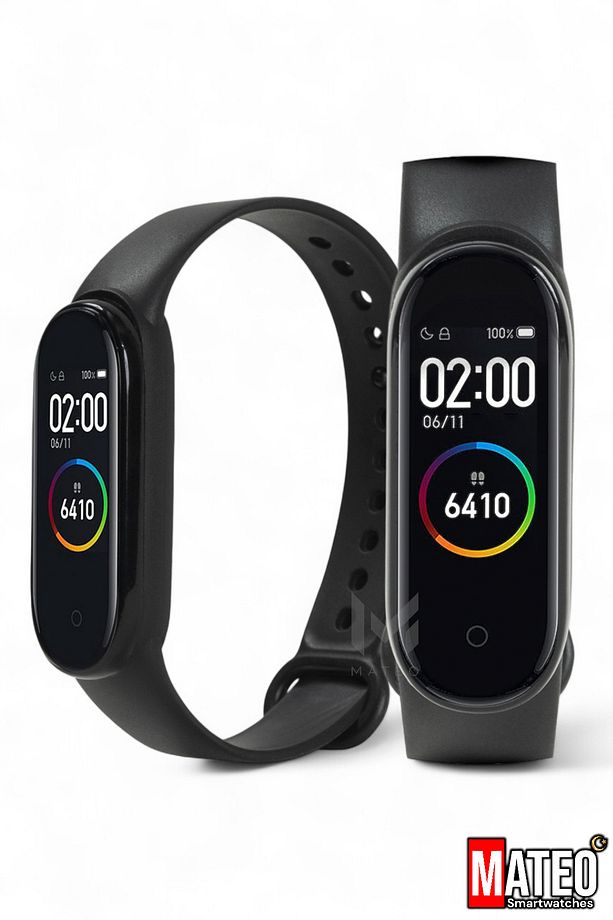 M7 Siyah Akıllı Bileklik Renkli iOS & Android Uyumlu Kalp Atış Uyku Takibi Bluetooth Bildirim 2024 - 10