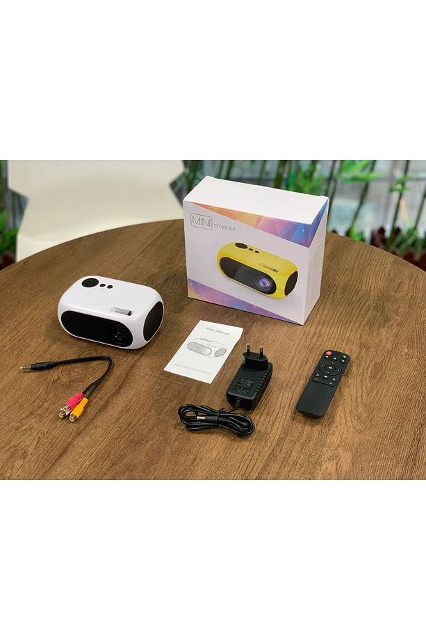 Taşınabilir Mini Projektör 480p Anycast Destek Wifi Android Ios Tv Ev Sineması - 6