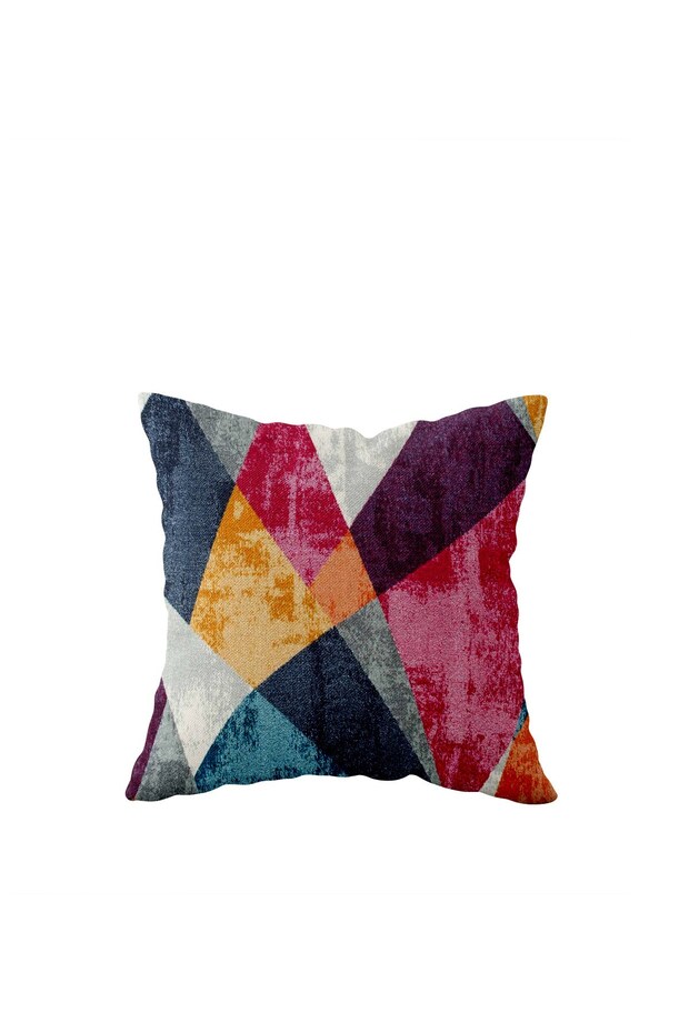 Color Transition Single Side Hidden Zipper Pillowcase Throw Pillow Sofa Pillowcase