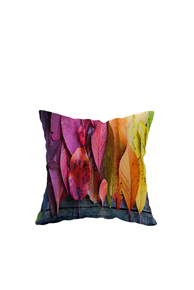 Gray Autumn Single Side Hidden Zipper Pillowcase Throw Pillow Sofa Pillow Case