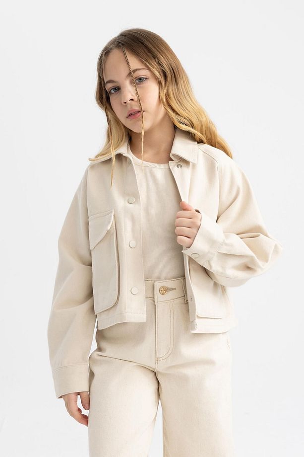 Kız Çocuk Gabardin Uzun Kollu Gömlek C0460a824sp - 4