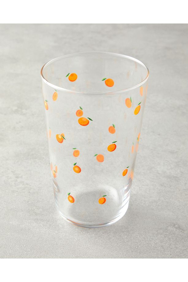 Orangeis Cam 3'lü Bardak 400 ml Turuncu - 3