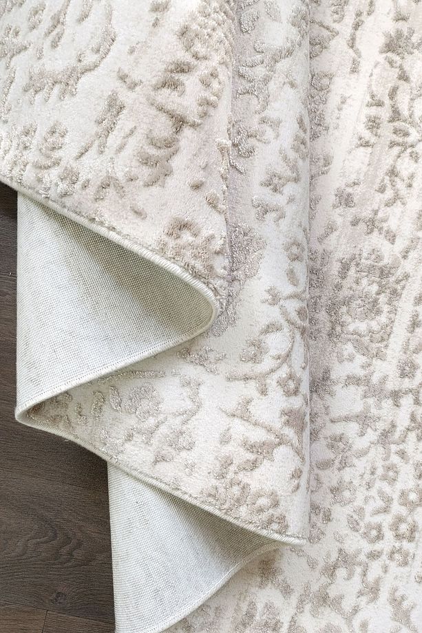 4252A KAHVE LİZBON Modern Desenli Halı Koridor Kesme Yolluk Yumuşak Doku  Dokuma Makine Halısı - 6