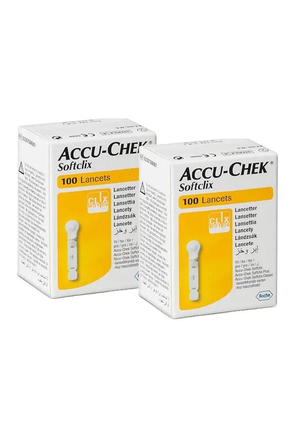 Accu-Chek Softclix Lancets 100'lü 2 Adet - 1