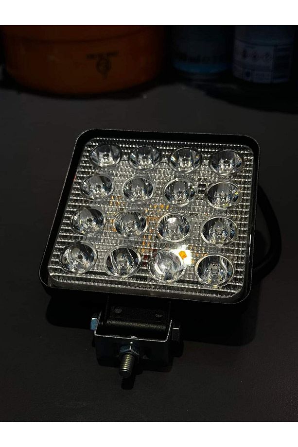 16 LED'li 12 Volt Çalışma lambası projektör. 4x4 SUV, TIR, TRAKTÖR - 2