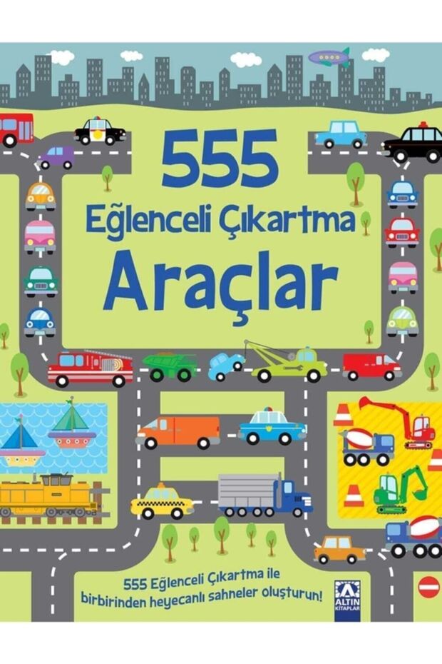 555 Fun Sticker - Vehicles
