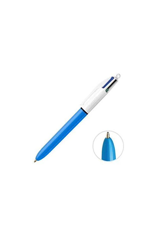 Ballpoint Pen 4 Colors Medium Bl1 / Bic