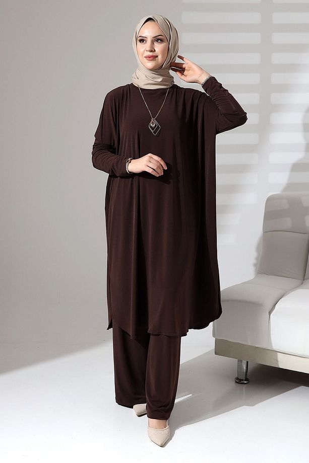 Sandy Giy Çık Takım Acı Kahve - 3