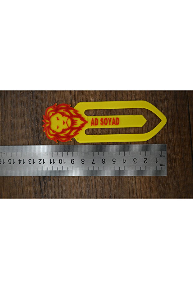 İsme Özel Kitap Ayracı Aslan - 2