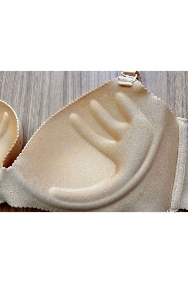 Non-wired Supported Push Up Bra - 3