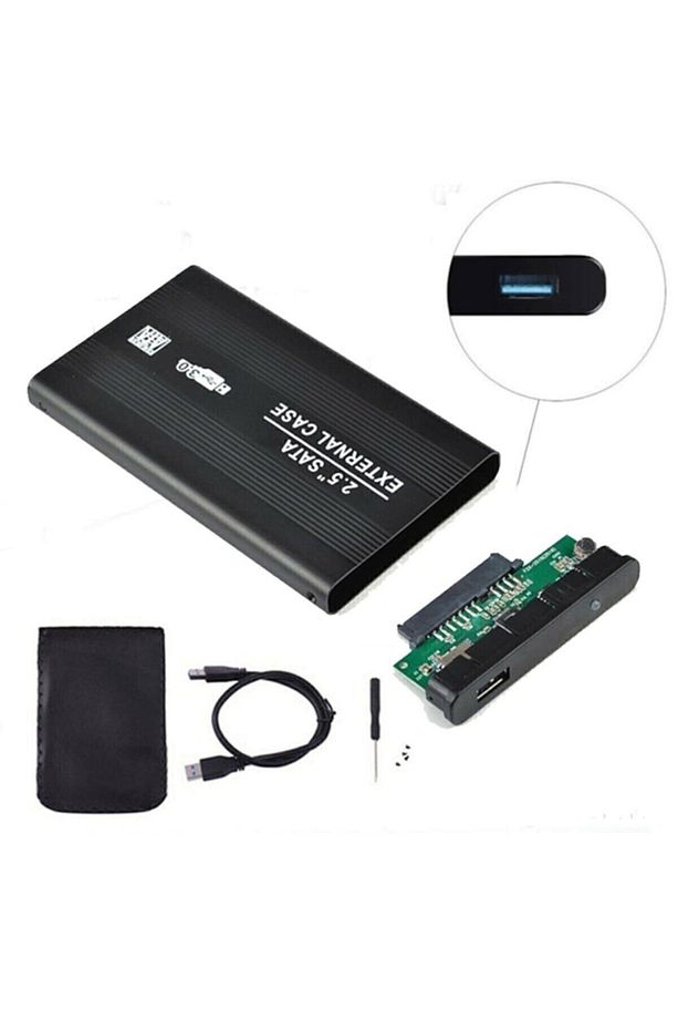 2.5 Iki Buçuk Inç Hart Disk Kutusu Laptop Hart Diskini Kullanma Kutusu - 1