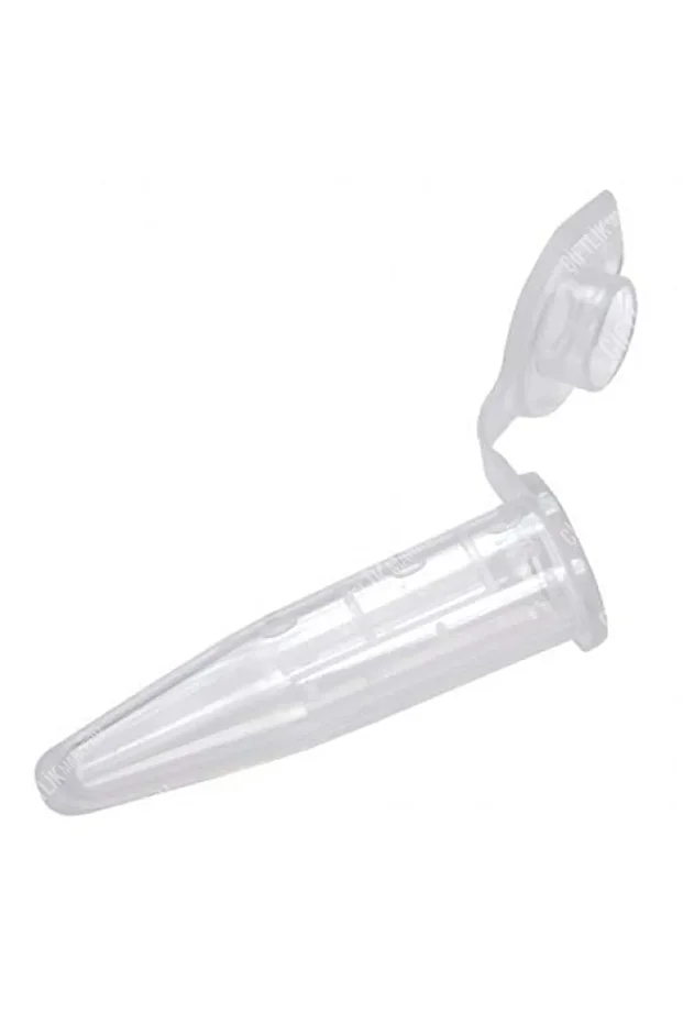 Eppendorf Tüpü 1,5 Ml, Kapaklı 100 Adet/paket - 1