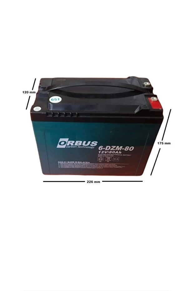 80 Amper Jel Akü - 2