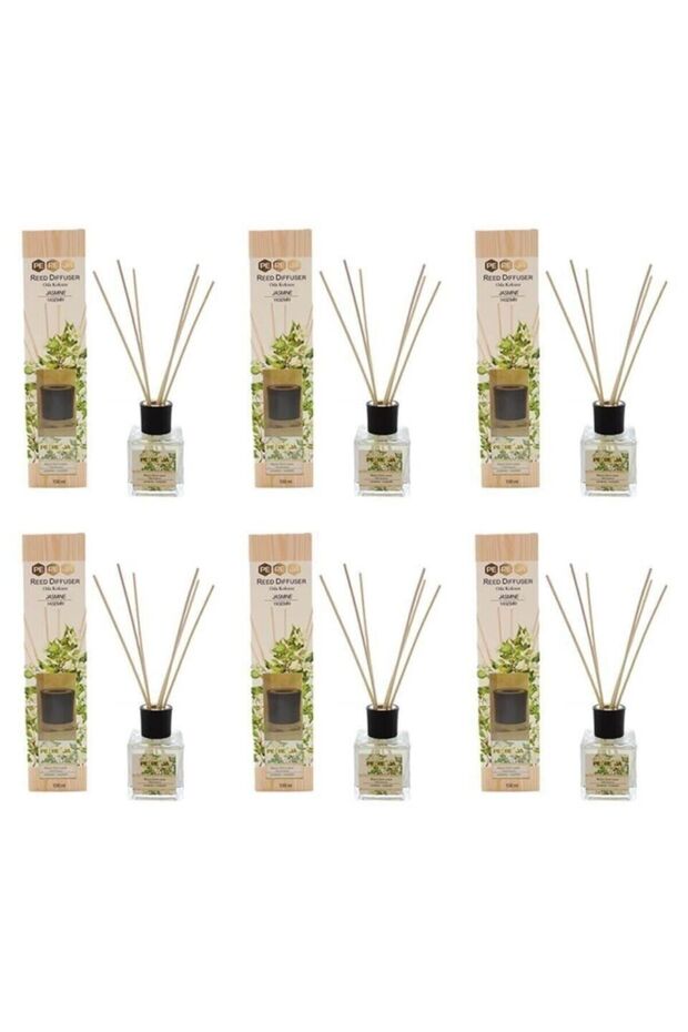 Çubuklu Oda Kokusu Yasemin 100 Ml 6'lı Set - 1