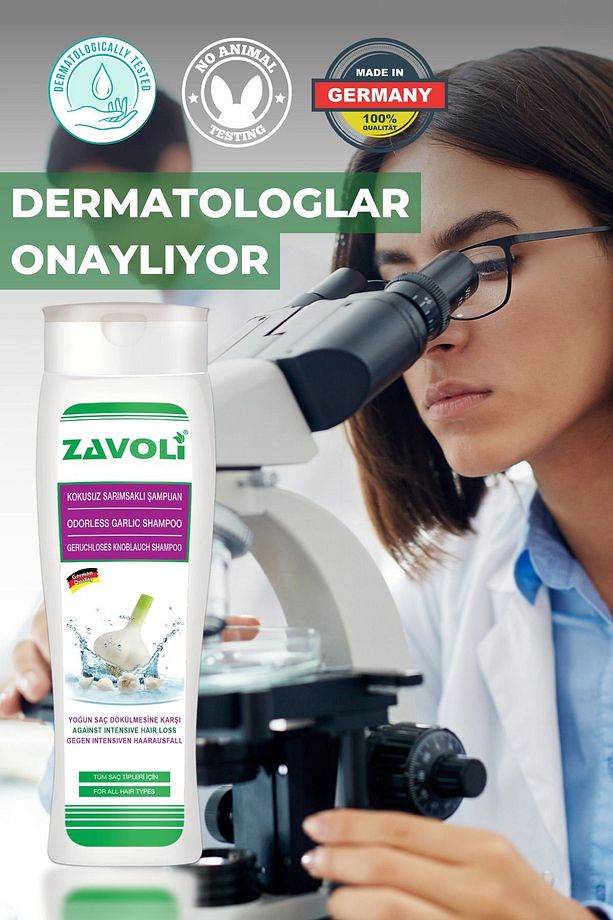 Sarımsaklı 5 Ferment Mineral Içeren Saç Dökülmesine Karşı Şampuan 250 ml - 4