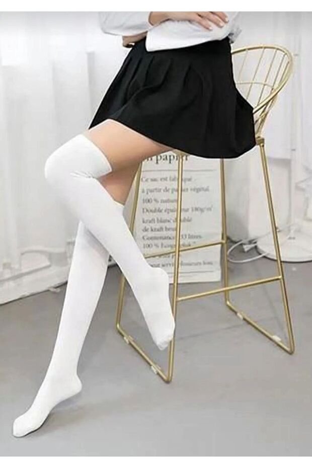 Women's Knee High Stylish Quality Cotton Socks