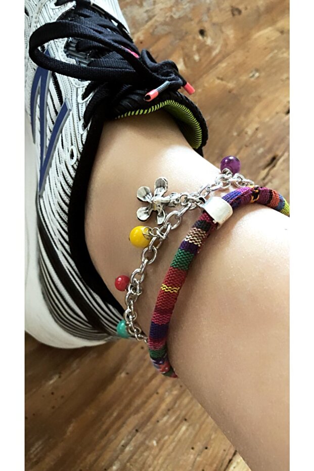 Etnik Desen Halhal Set - 2