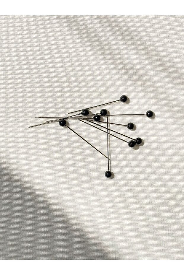 Shawl Pin | Color: Black | 10 Pieces | No-Snag Hijab Needles