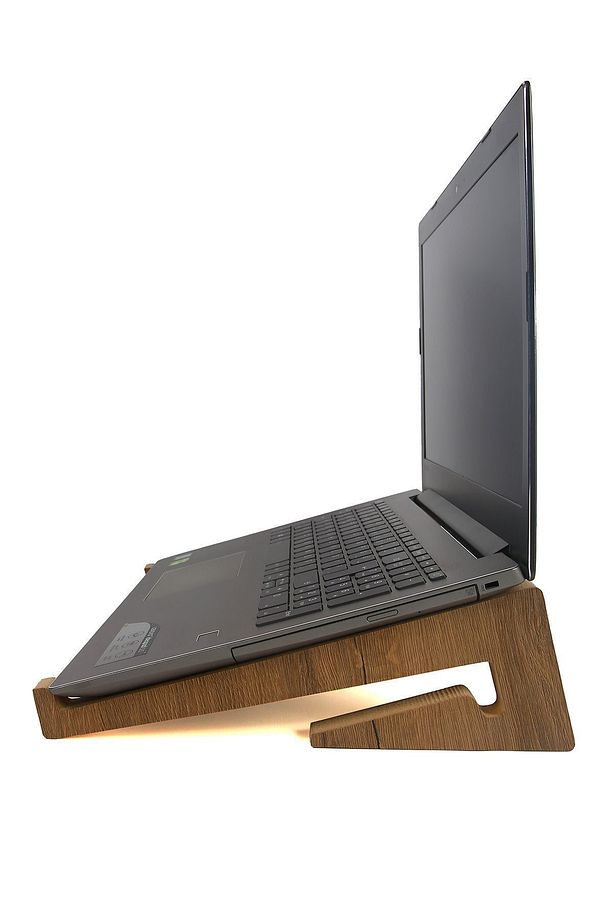 Ahşap Laptop Tutucu Notebook Standı Macbook Yükseltici 13" 14" 15" 16" 17" - 4