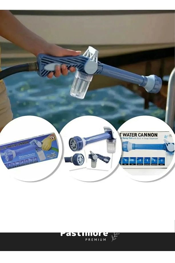 Ez Jet Water Cannon Basınçlı Deterjanlı Oto Yıkama Sistemi Makinesi Su Tabancası Sulama Başlığı - 4