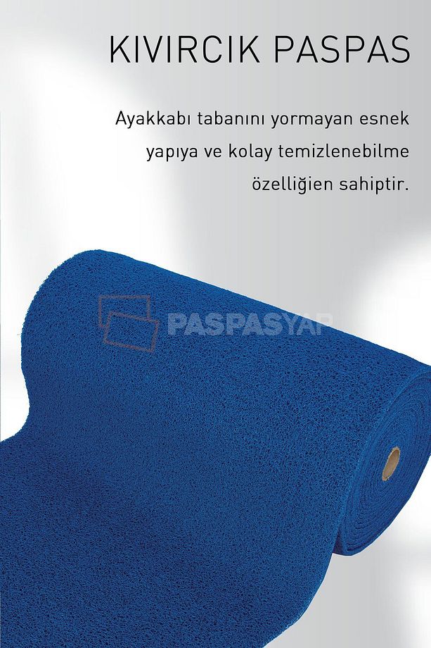 Su Emici Dış Kapı Paspası Iş Yeri Apartman Bahçe Ofis Mekan Paspası Kıvırcık Paspas - 3