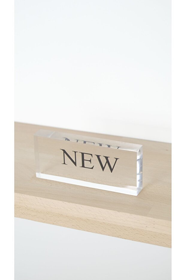 "New" Acrylic Block Store and Showcase Lettering