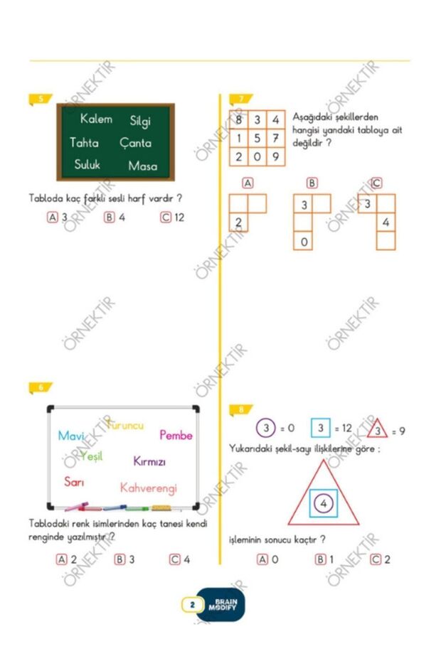 Modify Yeni Nesil Soru Bankası 3. Sınıf - 3