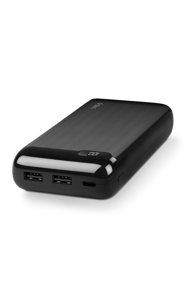 Powerslim Lcd 20.000 Mah 2x Usb 1x Tpe-c Taşınabilir Şarj Aleti / 20000 Powerbank Usb-c - 1