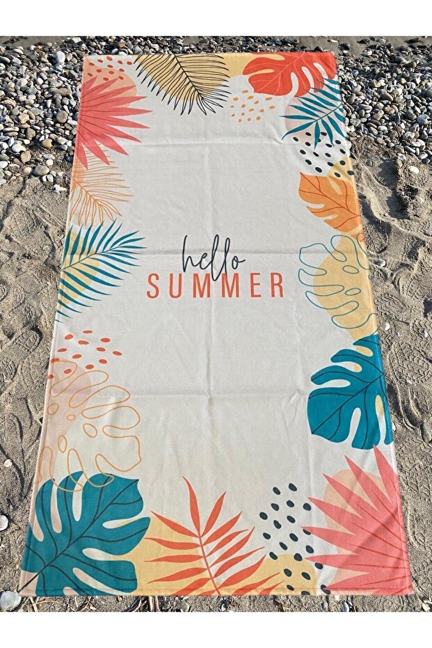 Baskılı Plaj Havlusu - 3