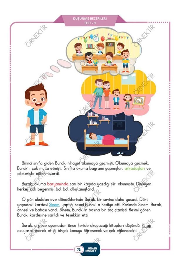 Braın Modıfy 1.sınıf Yeni Nesil Soru Bankası - 6