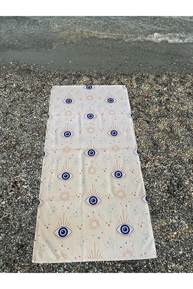 Baskılı Plaj Havlusu - 2