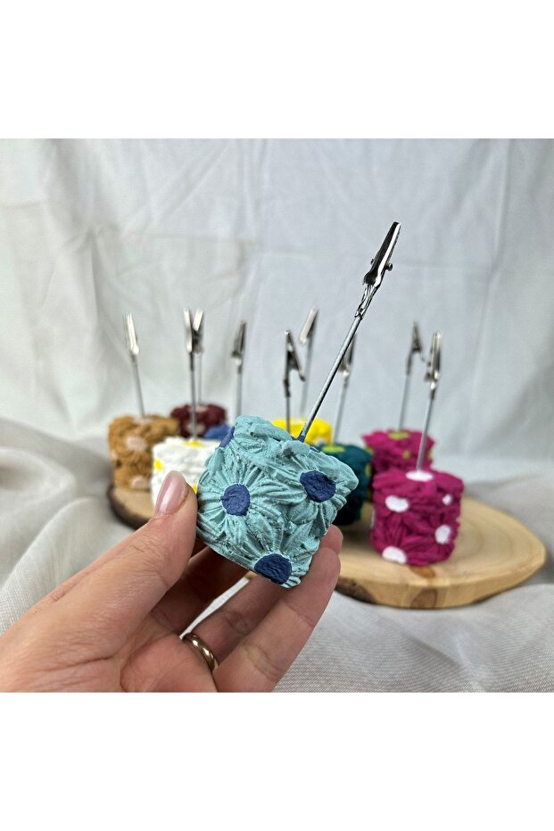 حامل ملاحظات ديزي أزرق فاتح - 3